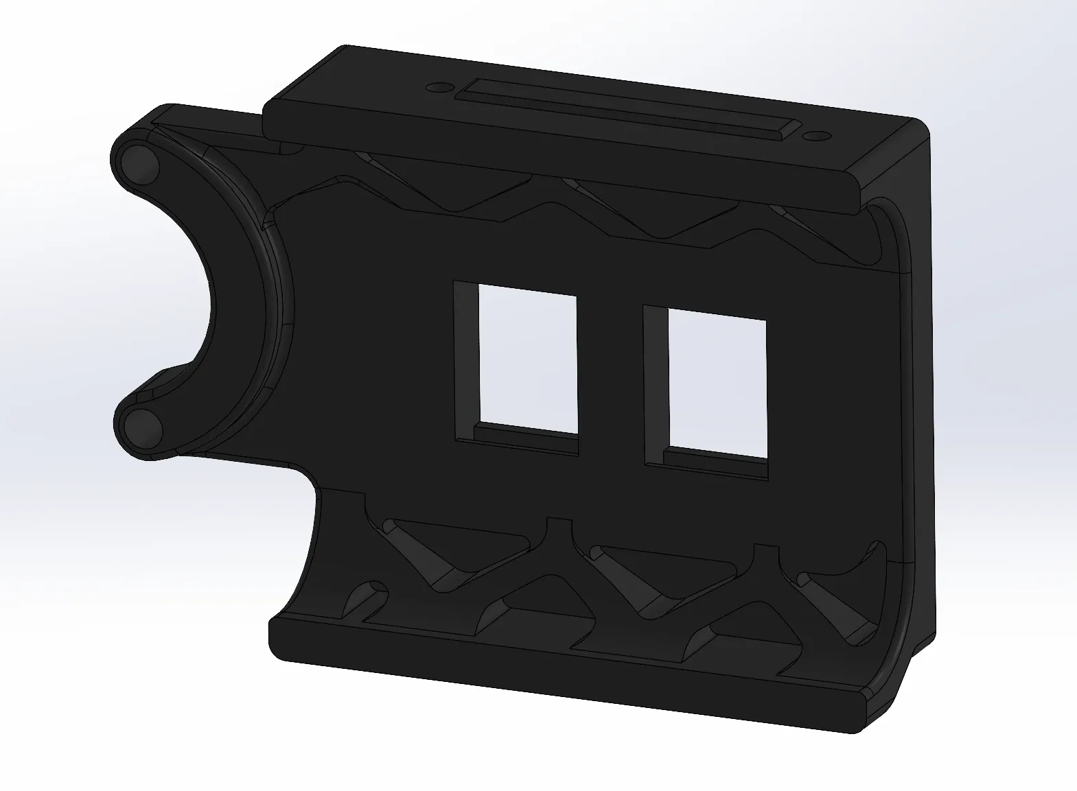 Voron 2.4r2 keystone panel Z-mod