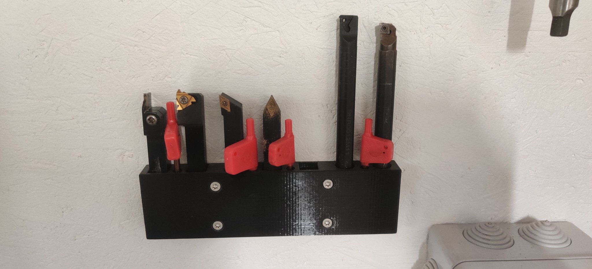 Lathe Tool (12mm) Wall Mount