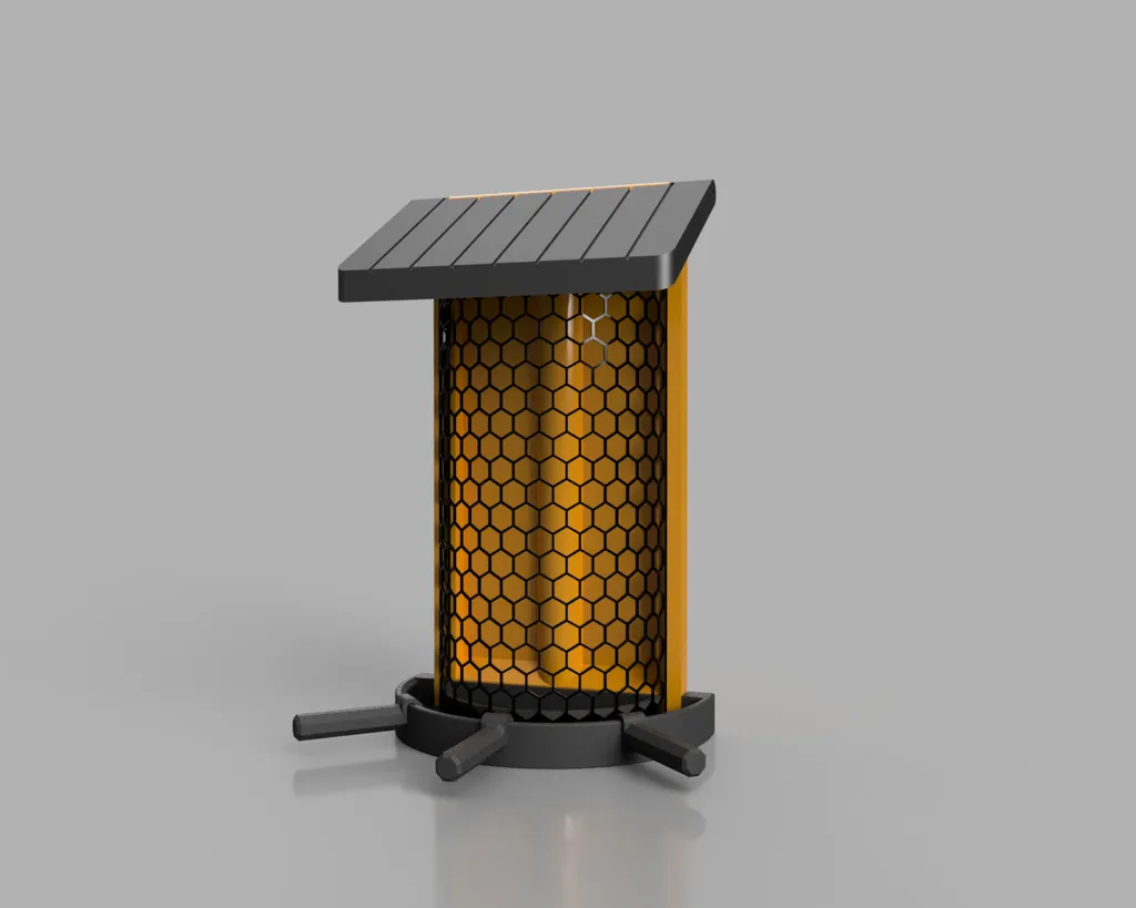 Tiêu đề Futtersäule für Erdnüsse Vogelfutter Tóm tắt Eine kleine m