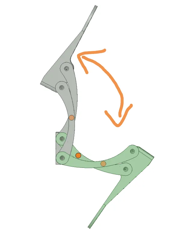 "Stow-away" Cantilevered Phone Stand with NFC tag recess and magnetic position lock