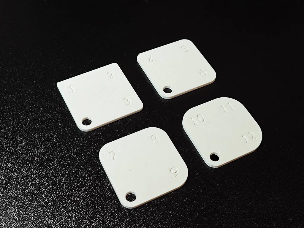 Tiêu đề Máy đo bán kính 1-12mm Tóm tắt Bộ thước đo bán kín