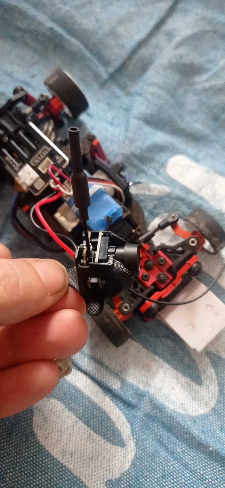 sistema fpv per micro rc kyosho mini z atomic amr ecc ecc