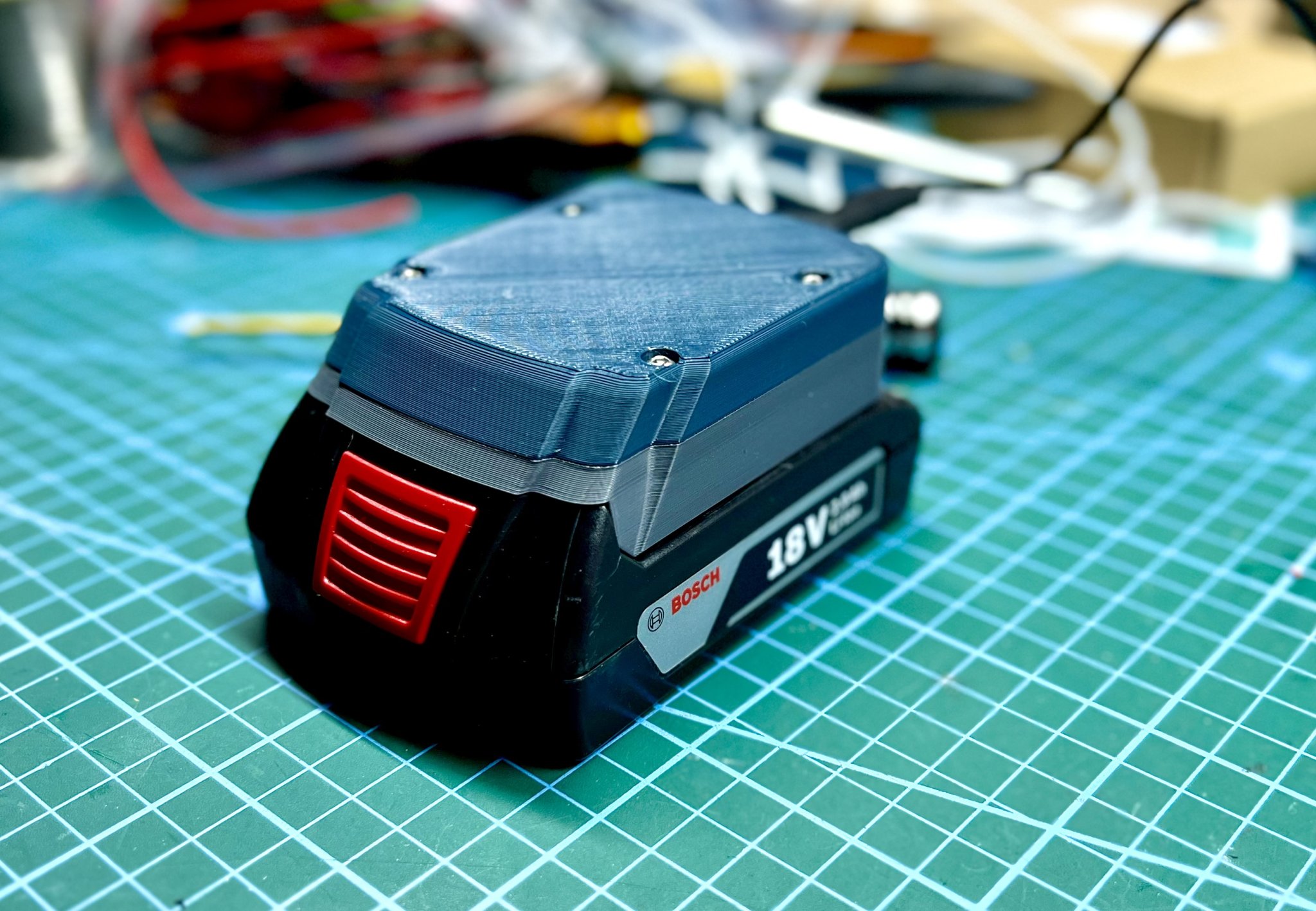 Bộ Chuyển Đổi Pin Bosch 18V sang XT60 - Có CAD