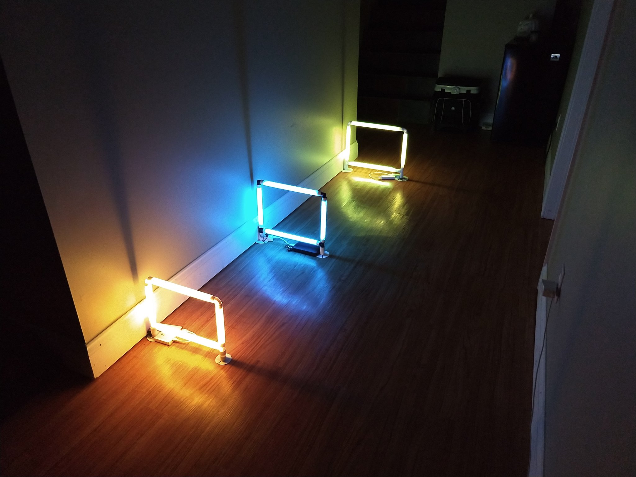 RGB LED Indoor FPV Micro Quadrotor Race Gate