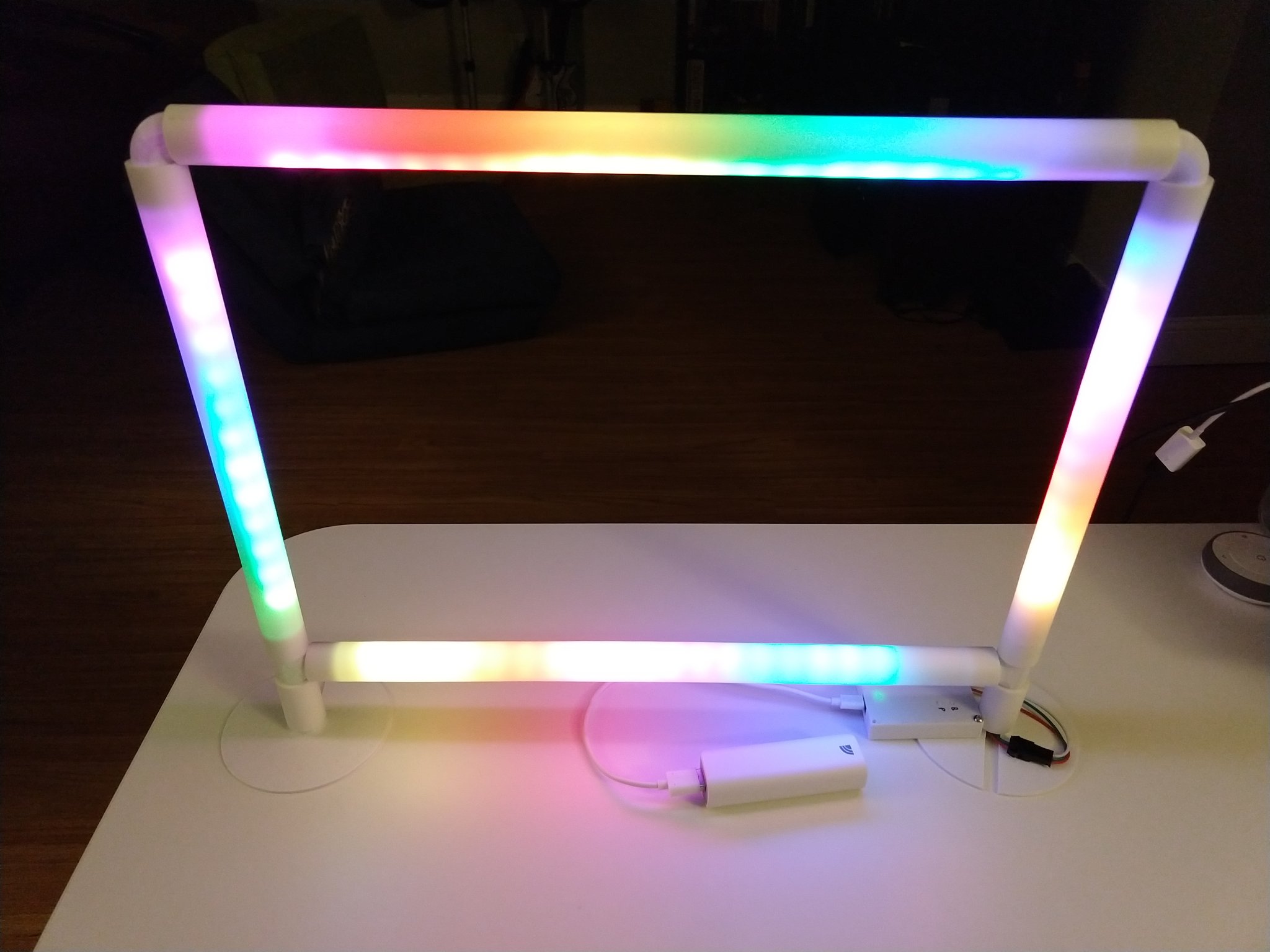 RGB LED Indoor FPV Micro Quadrotor Race Gate