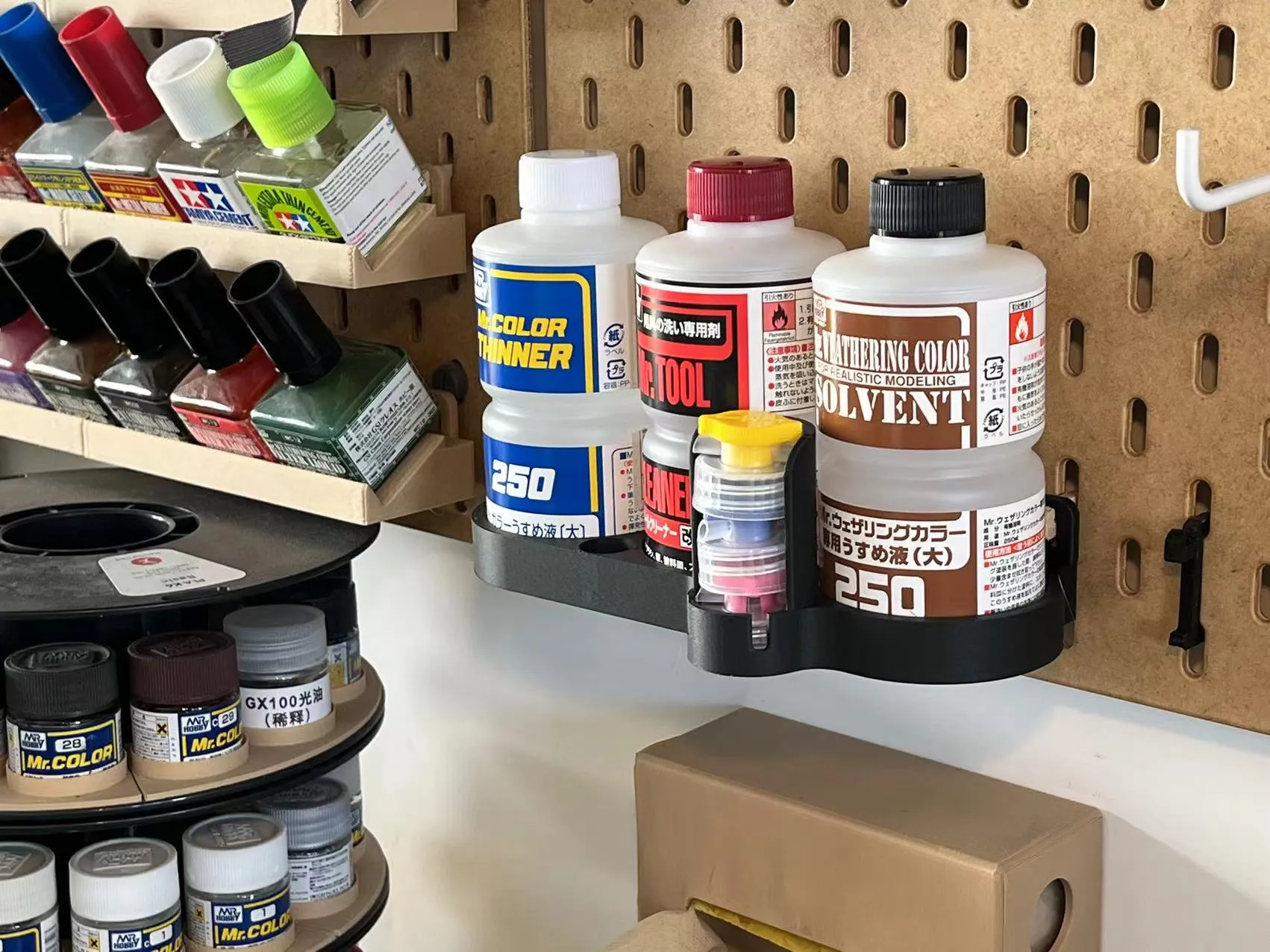 Mr.color 250ml bottle skadis holder