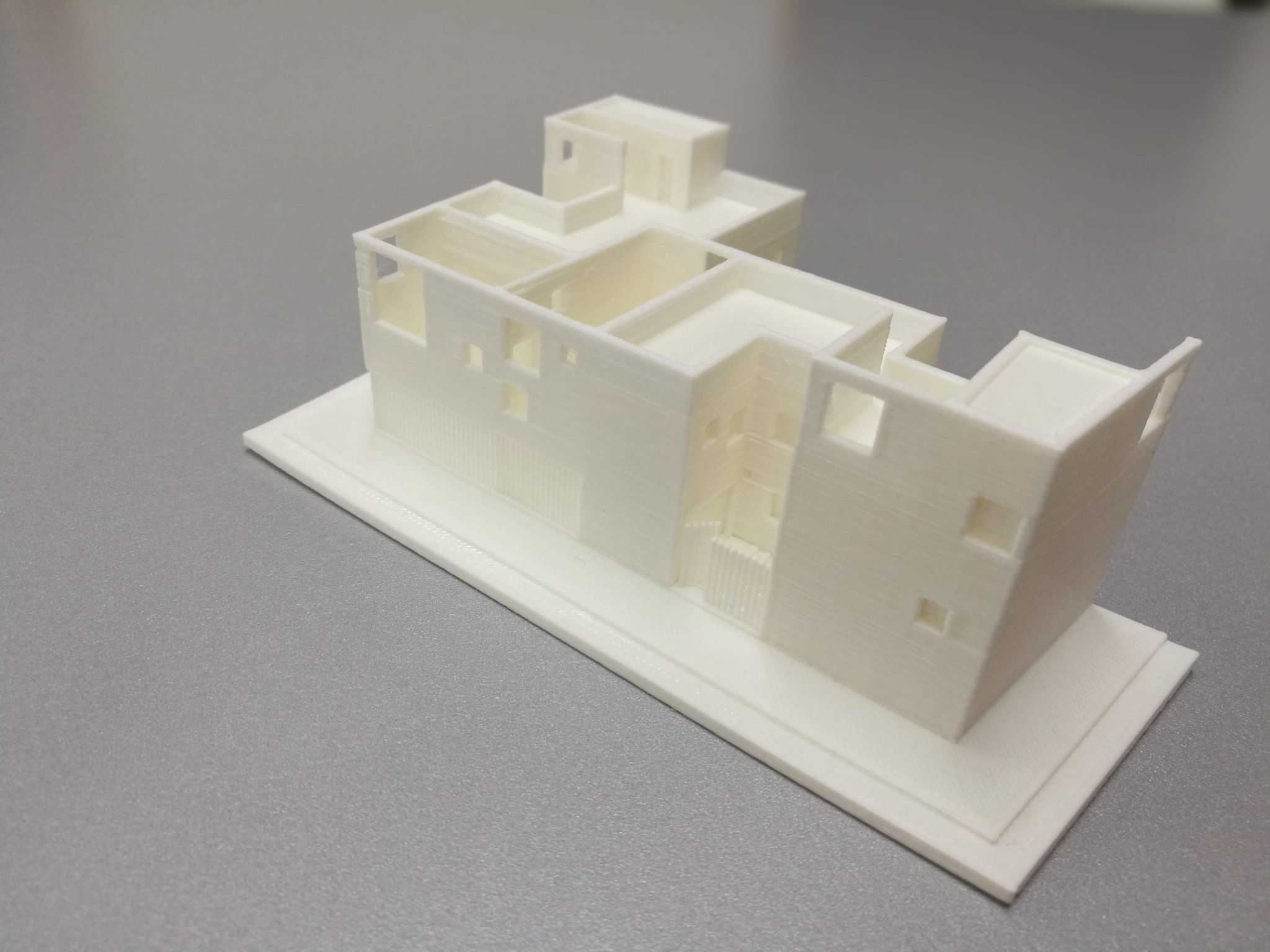 Tiêu đề 2 VIVIENDAS UNIFAMILIARES Tóm tắt Maqueta de proyecto de 2 viv