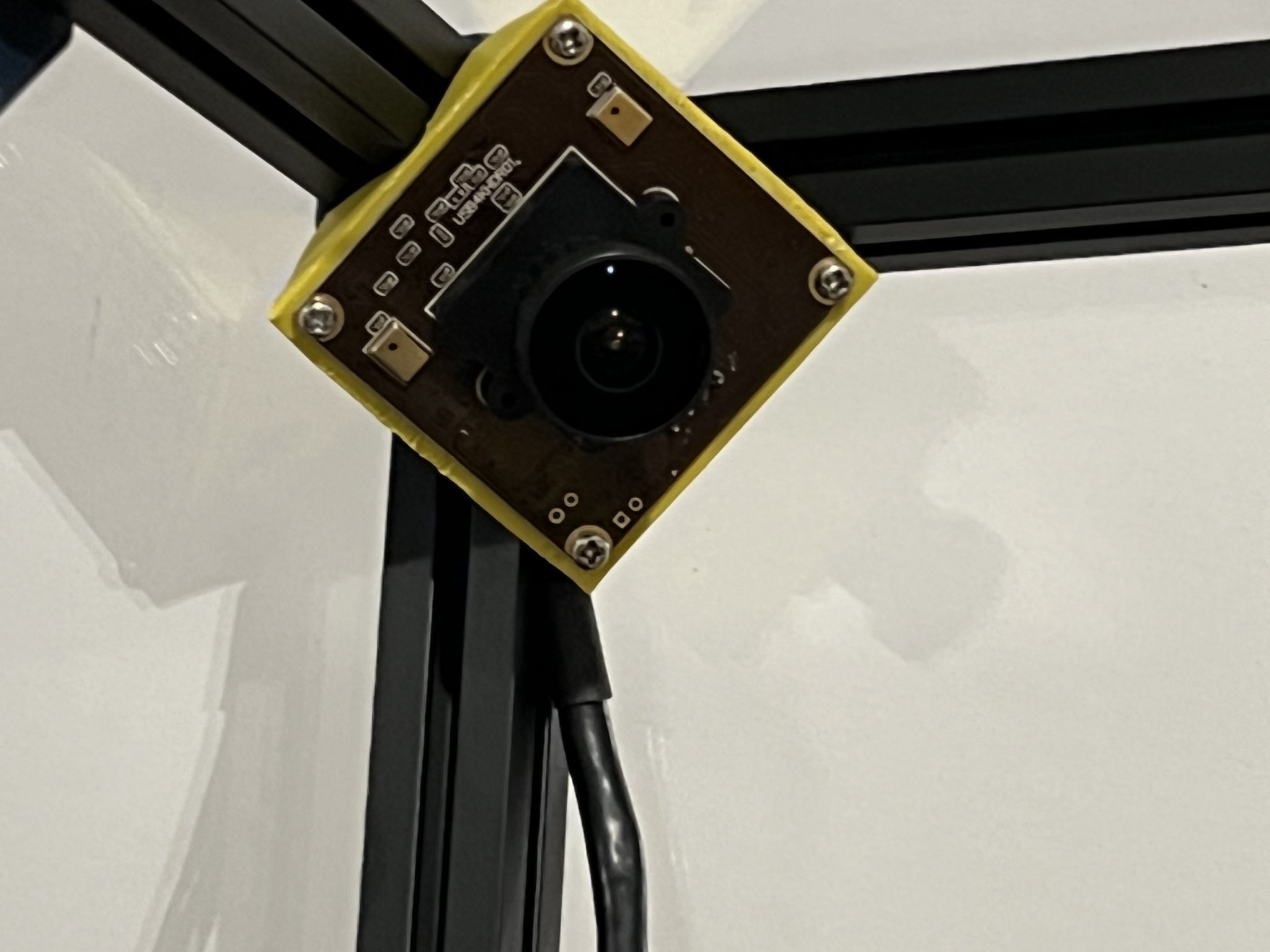 Voron 0.2 tophat corner camera mount