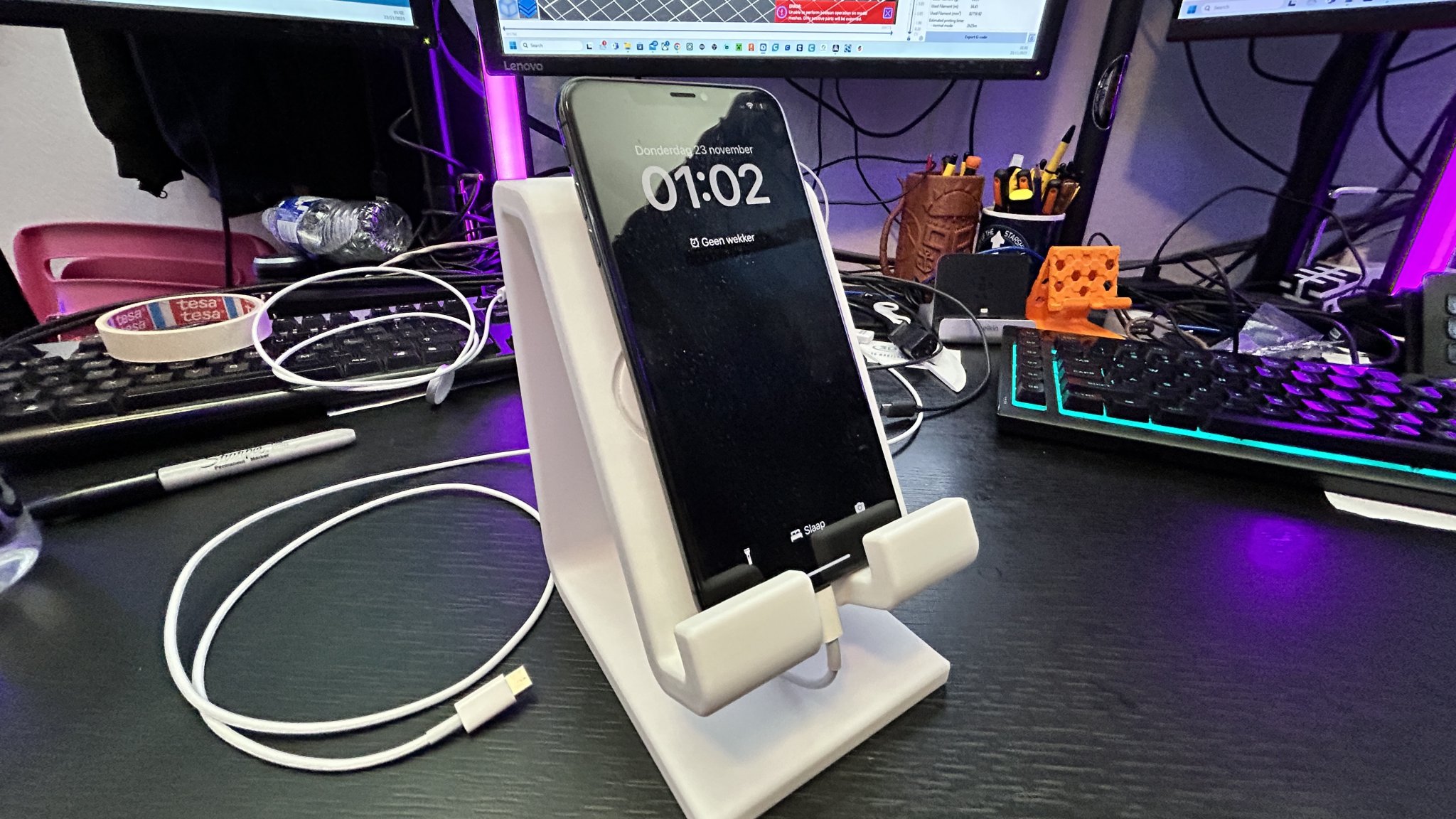 Tiêu đề Giá đỡ điện thoại thông minh và máy tính bảng - Z3DP