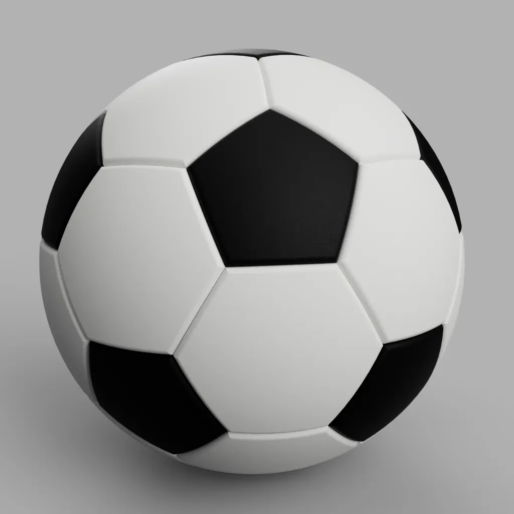 Soccer Ball Including Parametric .f3d