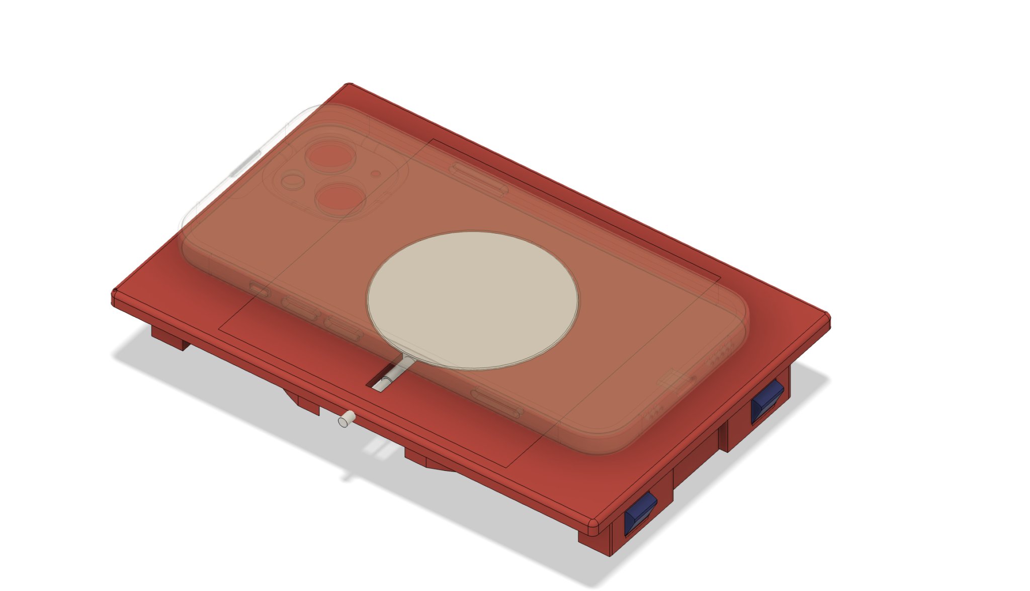 Đế Sạc MagSafe iPhone Cho Hộc Console Xe Mazda CX5