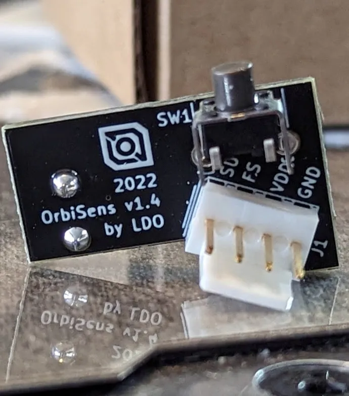 Tiêu đề Cảm biến dây tóc quỹ đạo chân Voron V02r1 WIP Tóm