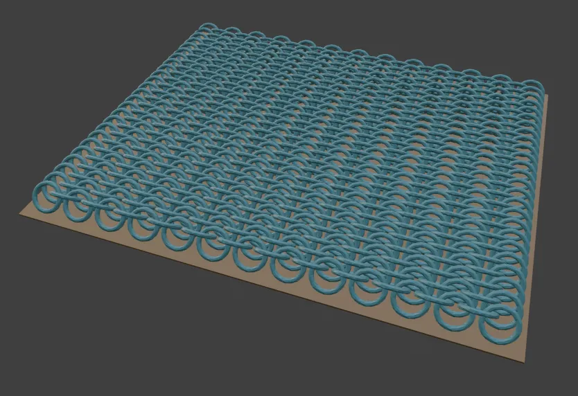 Single Layer Chainmail SheetV2