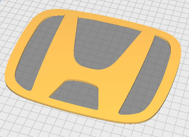 Tiêu đề Tranh dán tường logo Honda Tóm tắt Logo honda phẳng đơ