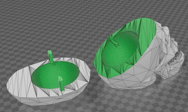 Hệt tiết kiệm hình cái hộp sộ tạo khối thấp
