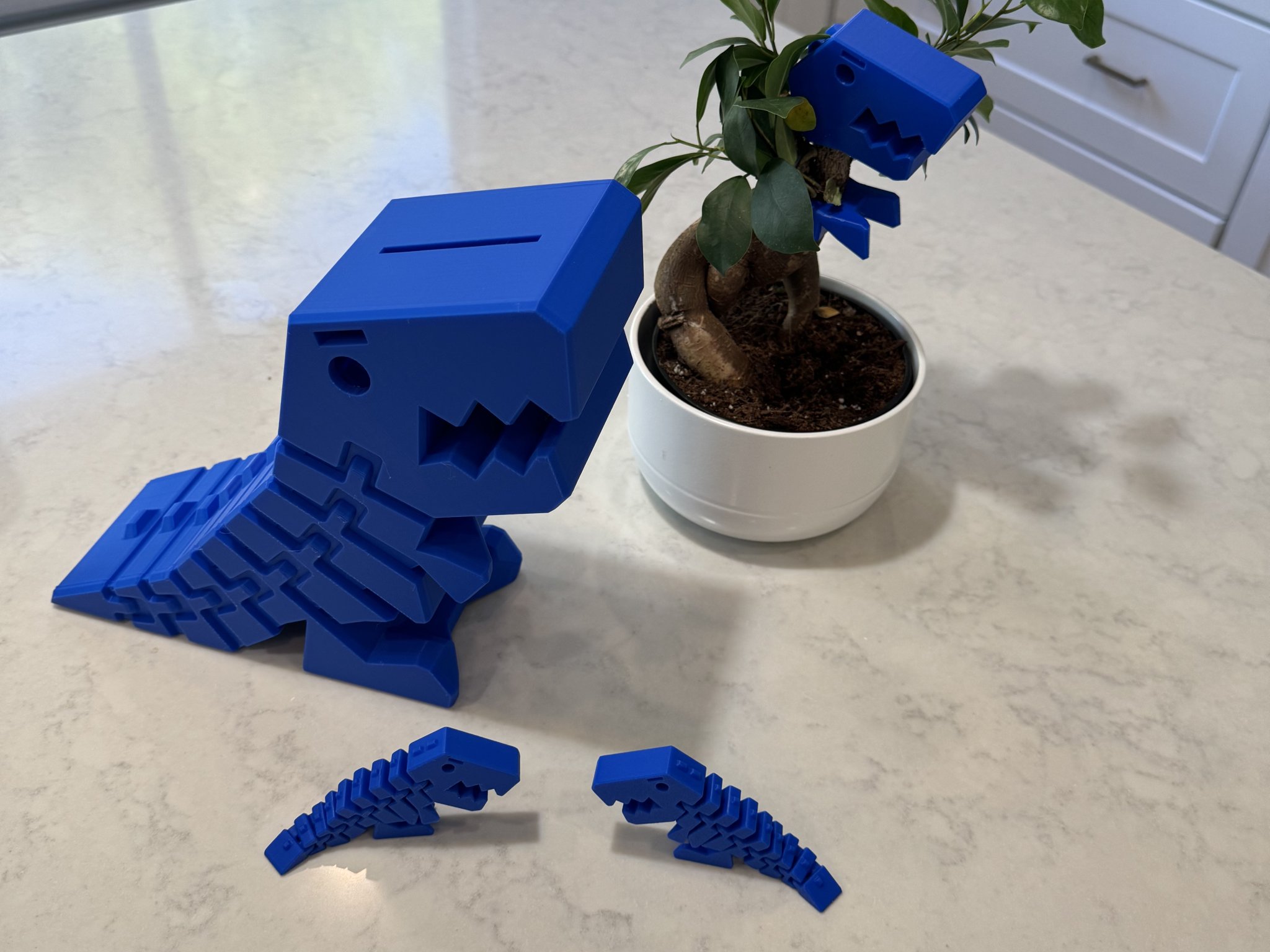 Huge Flexi Rex Piggy Bank