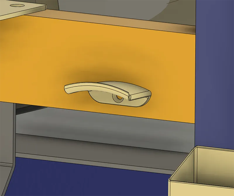 Giá Đỡ Tai Nghe Cho Thanh Nhôm Rãnh 8mm