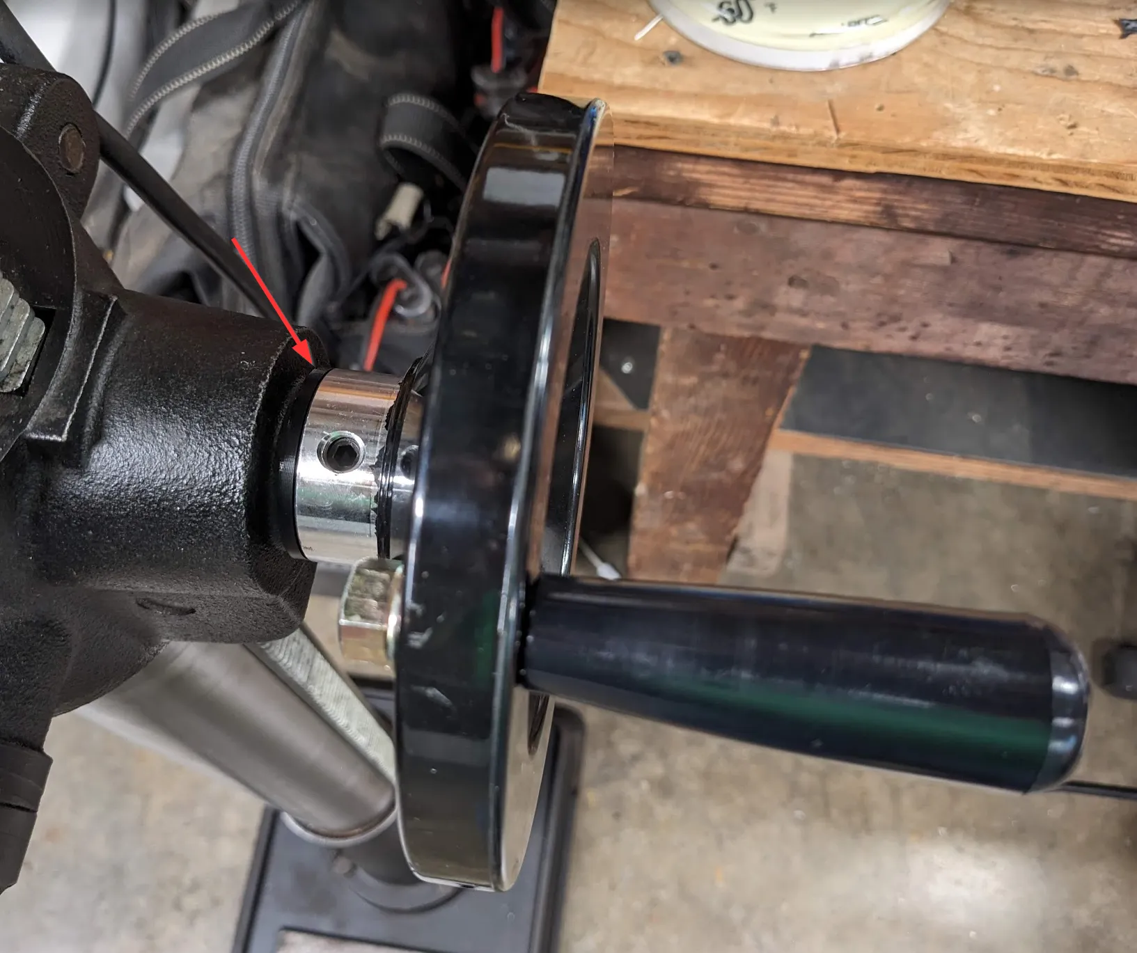 Drill Press Handle Adapter