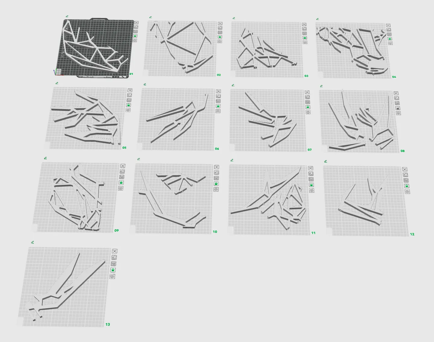 Tiêu đề Đầu hươu low poly Hirsch Kopf đầu tuần lộc Rentie