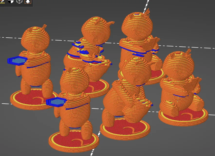 Mô hình mini gấu trúc con Takenoko Chibis (đã sửa lỗi manifold)