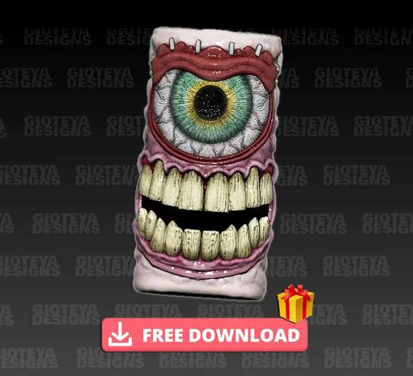 Vỏ Bật Lửa Hình Quái Vật