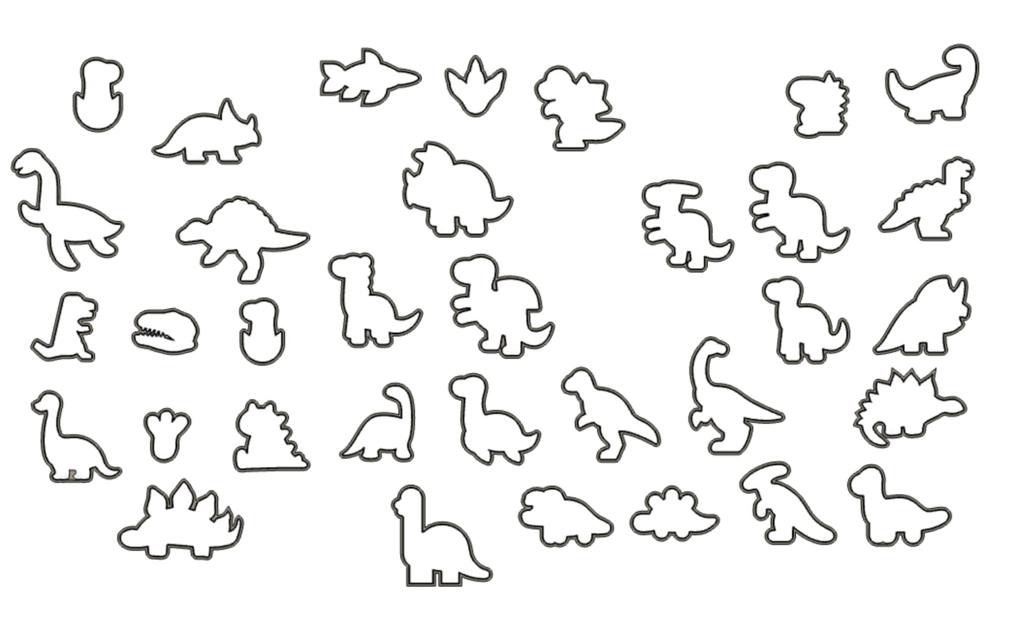 Tiêu đề 34 Máy cắtcắt bánh quy khủng long Dinosaurus vykrajovát