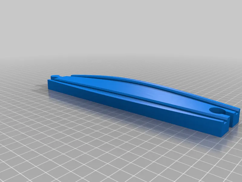 Đường ray tàu gỗ - Nghiêng 15 độ