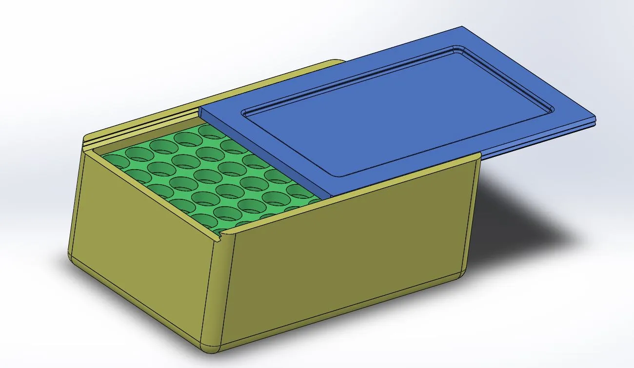 60rd 22LR Ammo Box for Revolvers