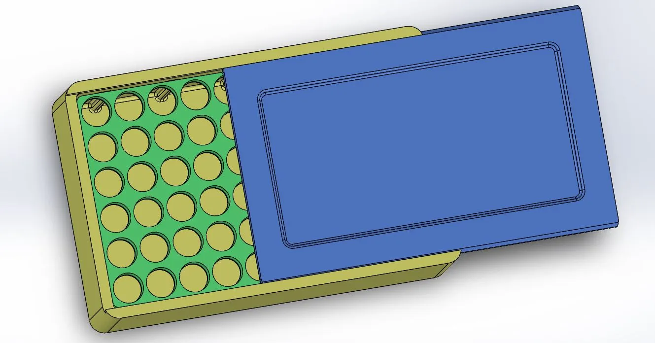 60rd 22LR Ammo Box for Revolvers