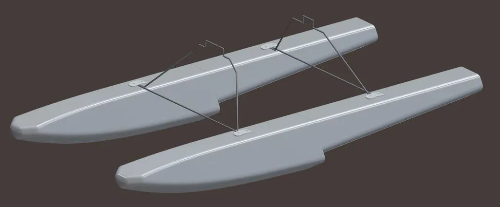 Phao cho UMX Turbo Timber