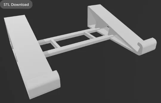 Chân Đế Laptop Tự Thiết Kế