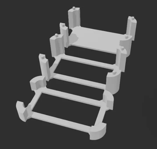 Raspberry Pi Zero 2 housing with Rack