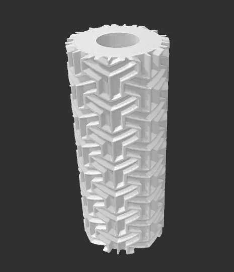 Cây Lăn Tạo Vân Với Hoa Văn Khối 3D