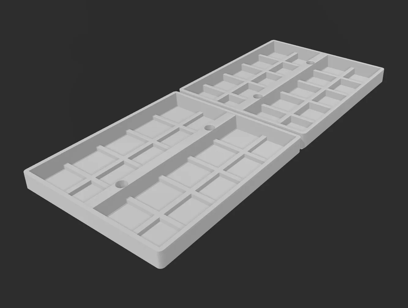 Hộp đựng 20 viên xúc xắc D6 có nam châm