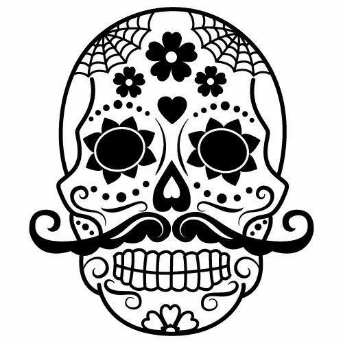 Day Of The Dead - Sugar Skull 36