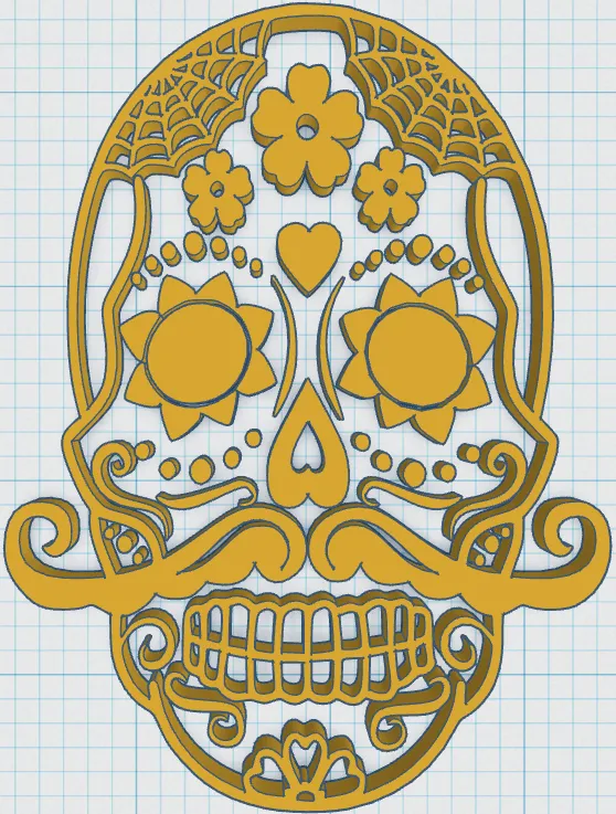 Day Of The Dead - Sugar Skull 36