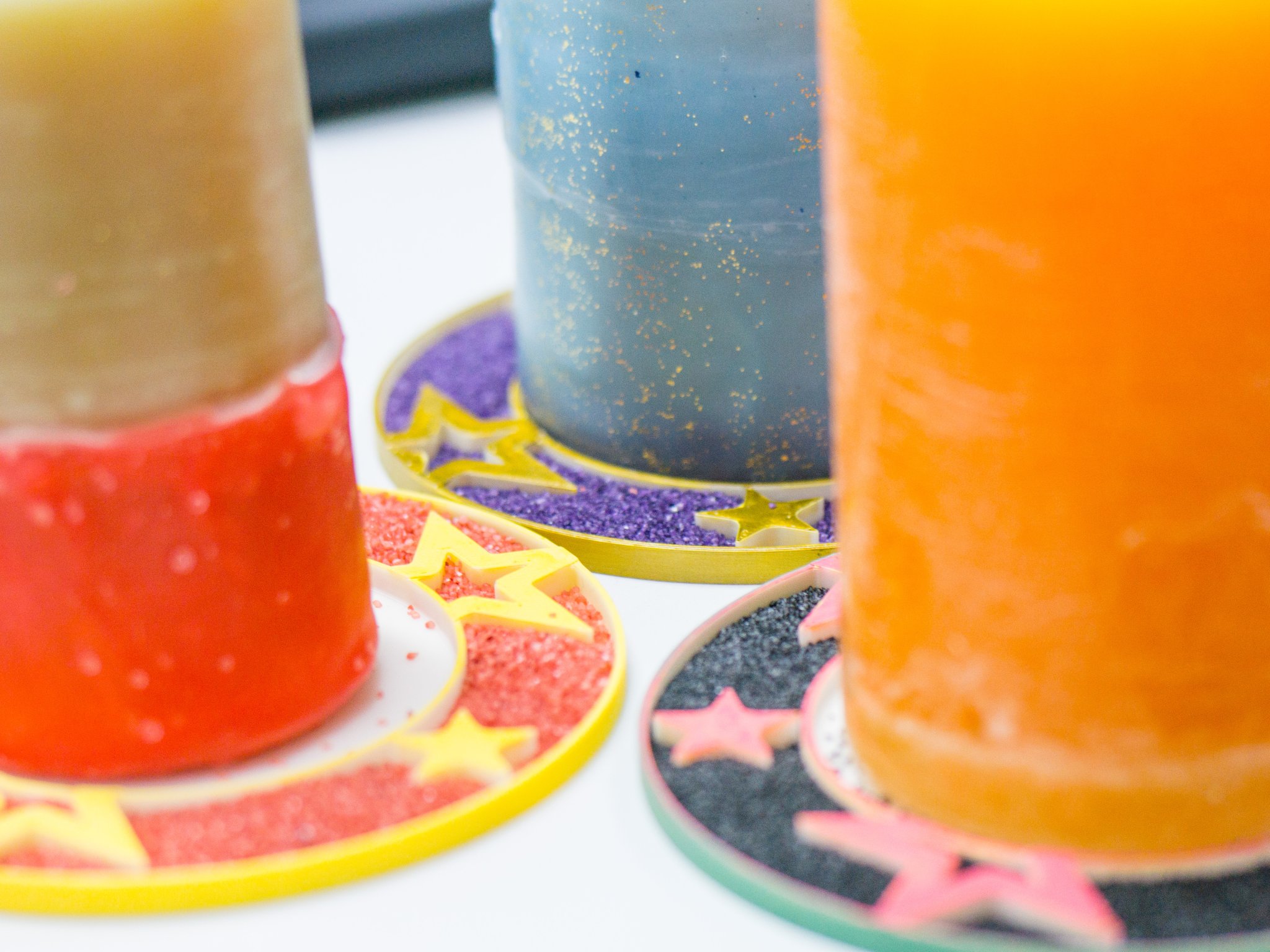 Tiêu đề Đế lót nến Giáng sinh nhiều kích cỡ trang trí bằng