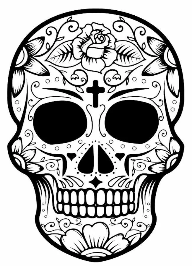 Day Of The Dead - Sugar Skull 27