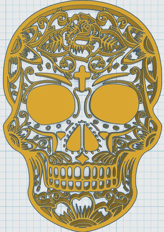 Day Of The Dead - Sugar Skull 27