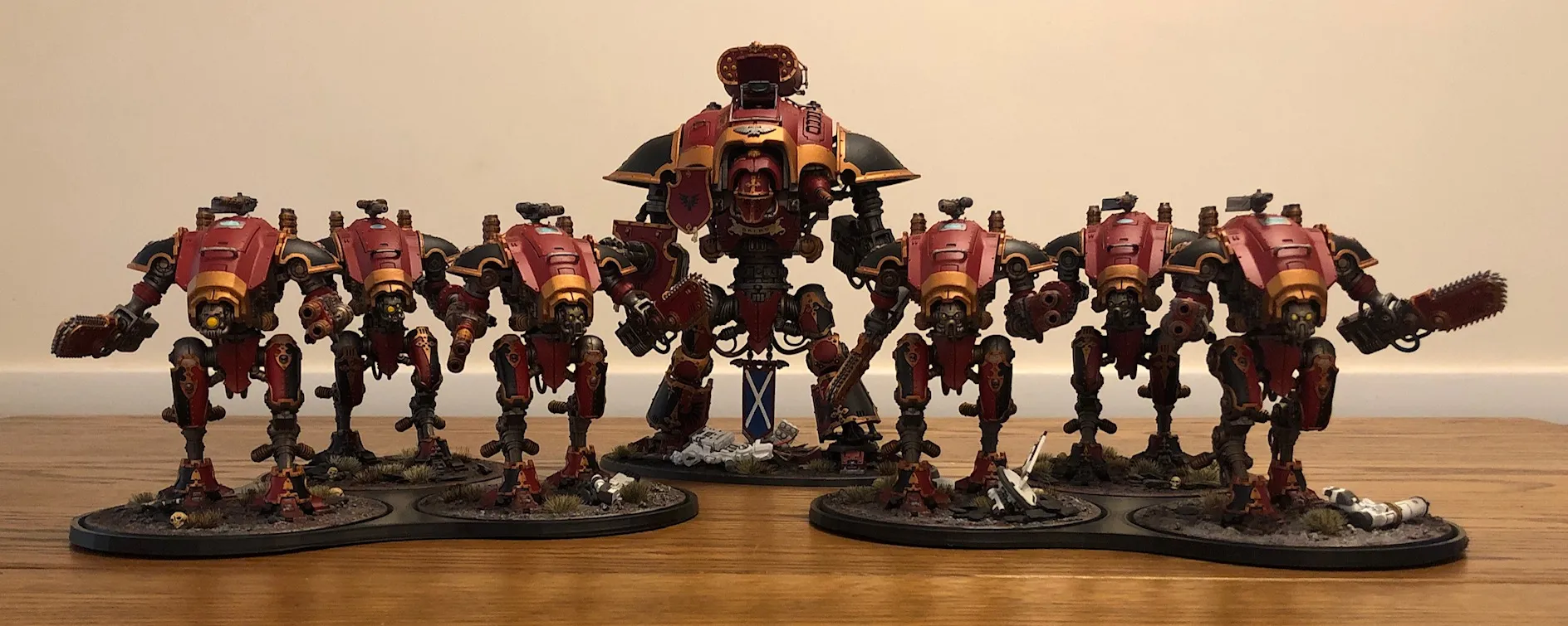 Đế Đội Hình x3 - Đường Kính 100mm - Warhammer / D&D