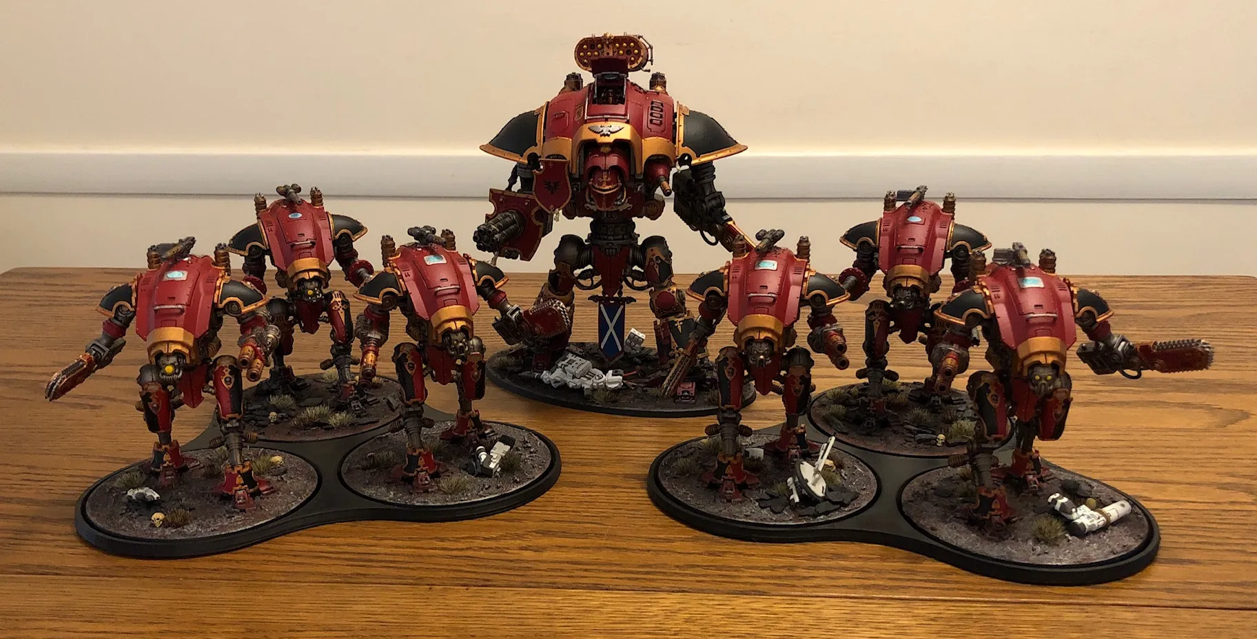 Đế Đội Hình x3 - Đường Kính 100mm - Warhammer / D&D