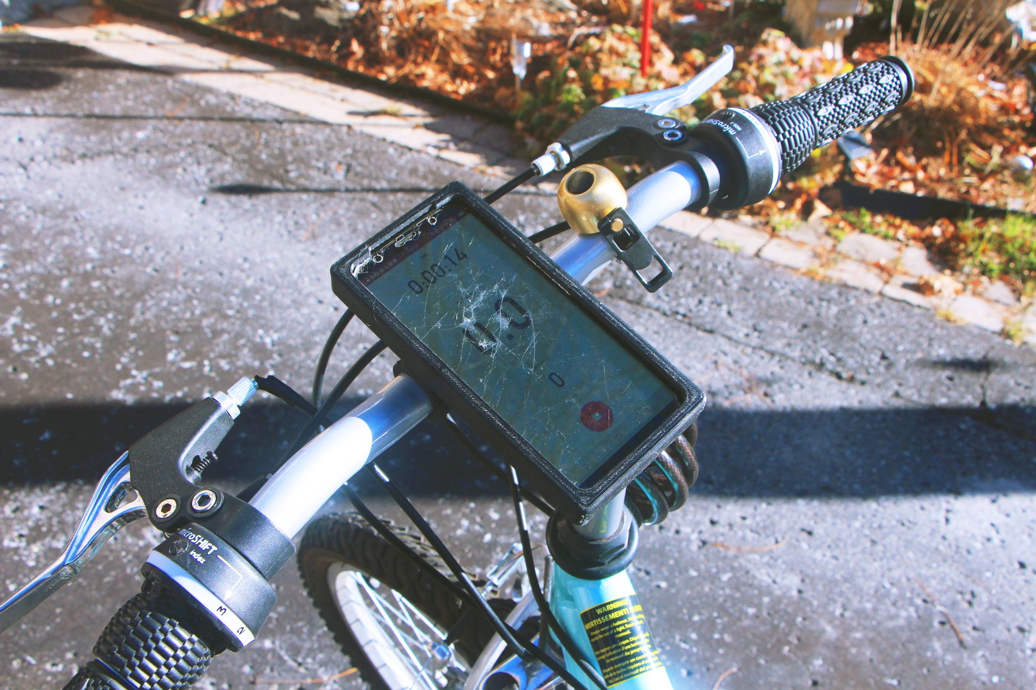 Tiêu đề Giá đỡ điện thoại đơn giản cho tay lái xe đạp Tó