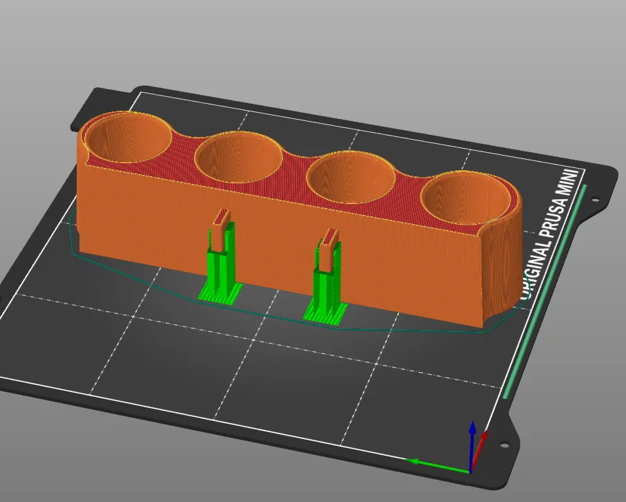IKEA Skadis Falcon tube holder 4 x 50mL