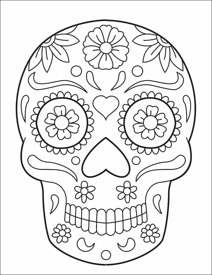 Day Of The Dead - Sugar Skull 6