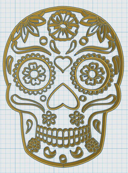 Day Of The Dead - Sugar Skull 6