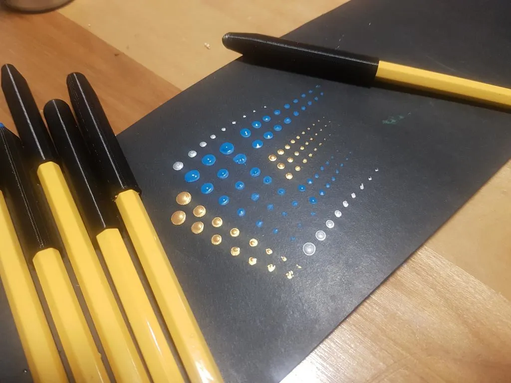 Tiêu đề Dụng cụ chấm bút chì Toppers đầu 1 - 10 mm Tóm tắt