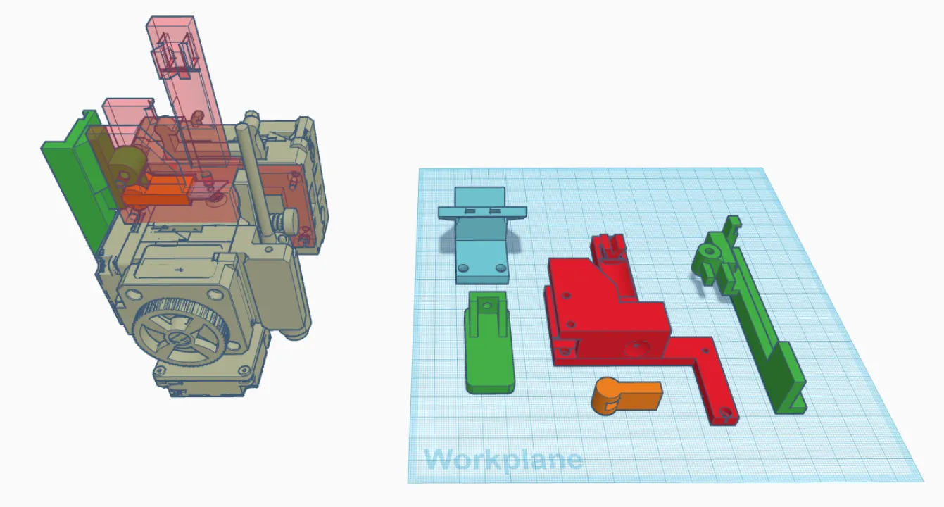 Tiêu đề Giá đỡ 3DChameleon Mk3 cho Sovol SV-06 và Plus bao gồm má