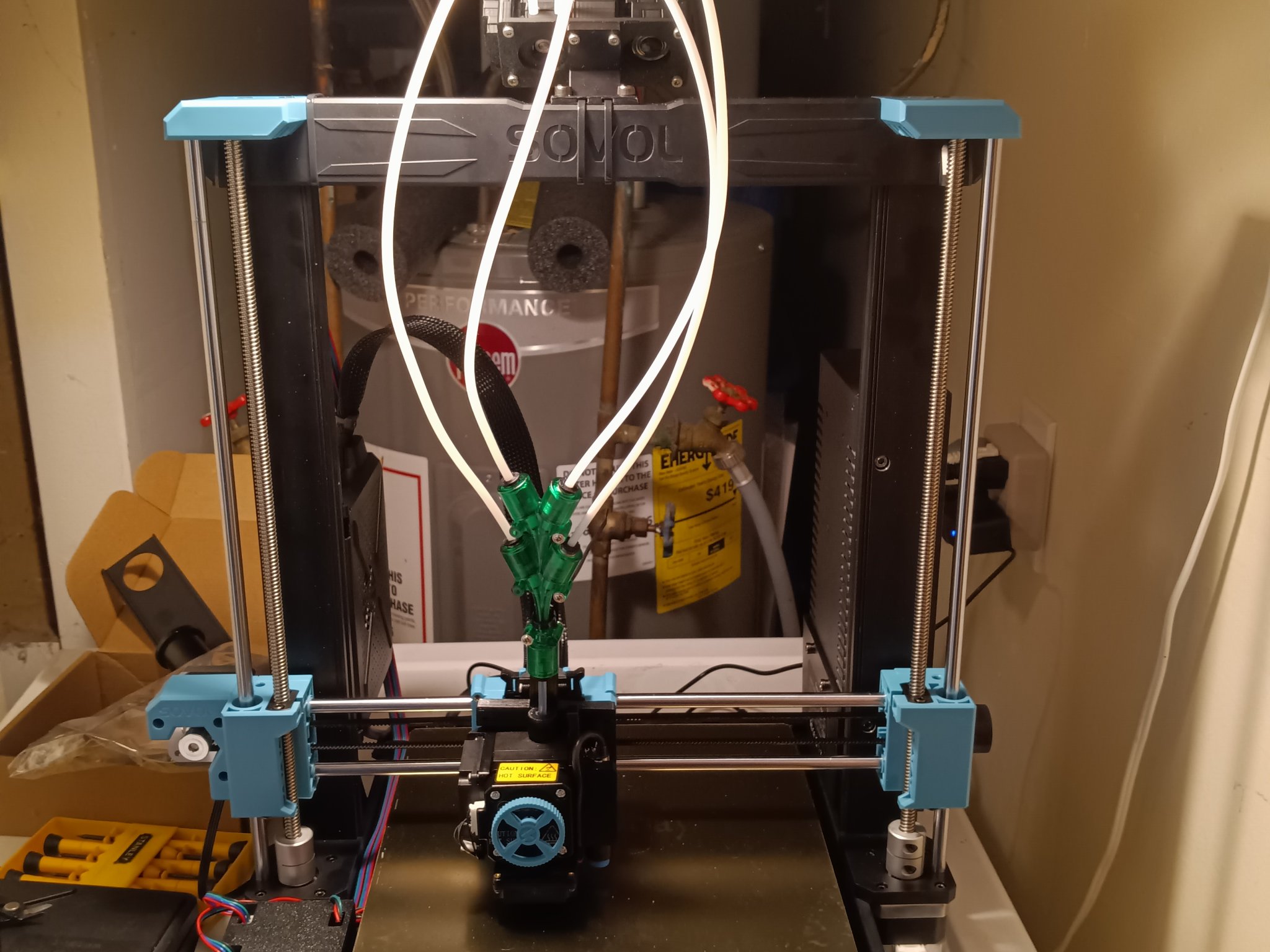 Tiêu đề Giá đỡ 3DChameleon Mk3 cho Sovol SV-06 và Plus bao gồm má