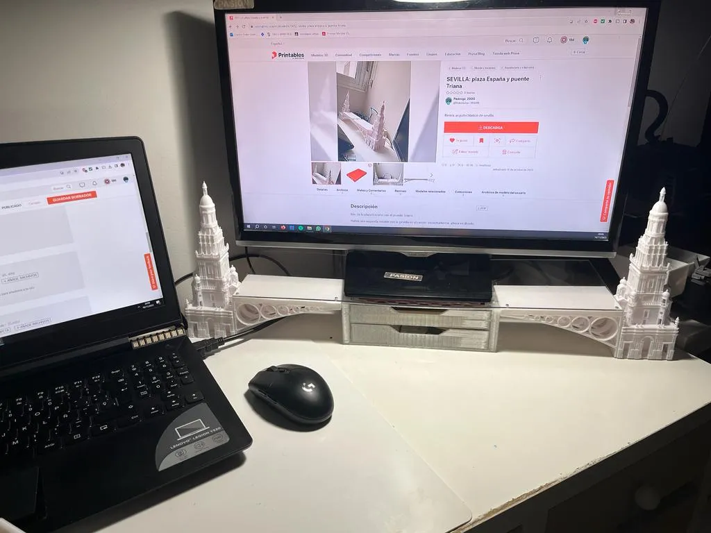 Tiêu đề SEVILLA Plaza España y puente Triana Tóm tắt Remix arquitect