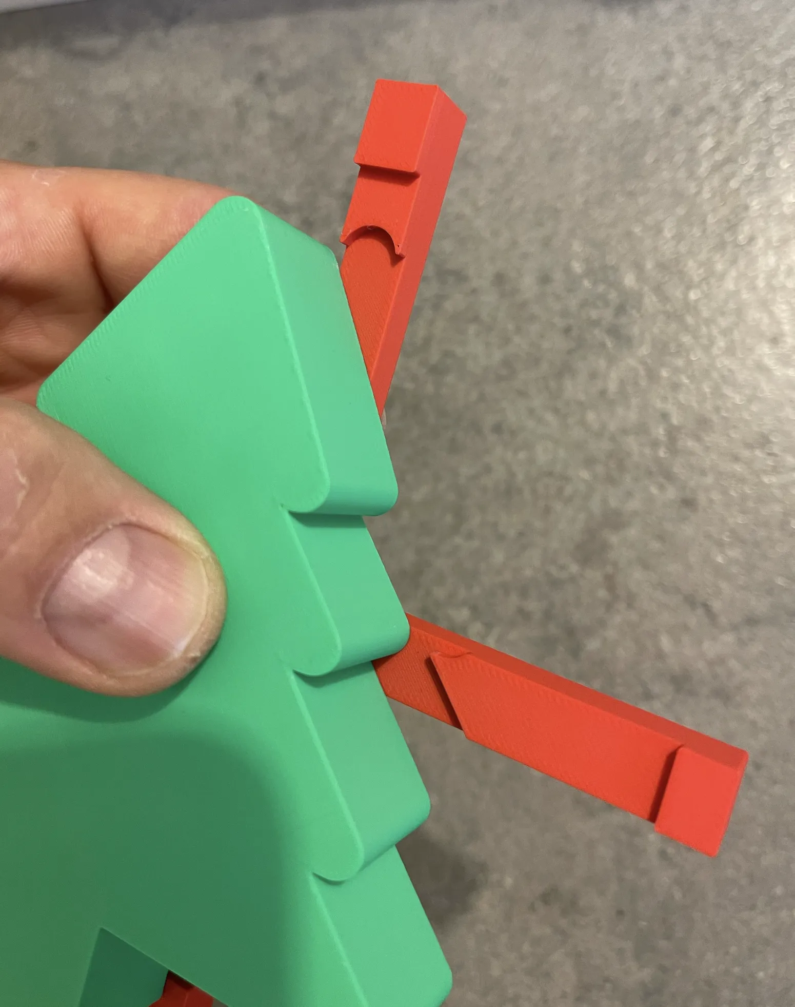 Christmas tree silicon mold for resin